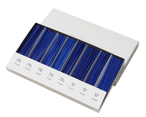 Assortiment wasdraad nr 5 rond/halfrond