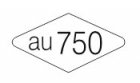 43-320C Gehaltestempel voor stempeltang Au750